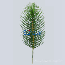 Artificial Christmas Twig PE Plastic Jumbo Pine Pick Artificial Plant for Holiday Decoration (49109)